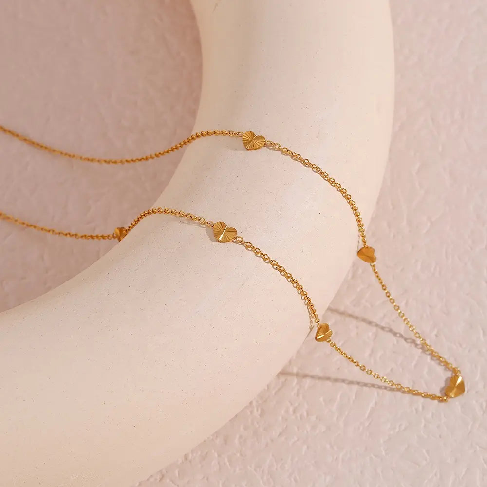 Herz Taler-Kette